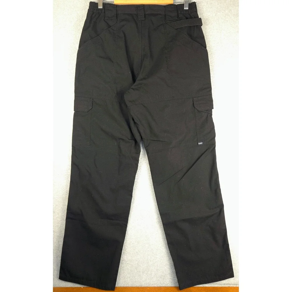 5.11 Taclite Pro Mens 74273 Cargo Pants Black Work Ripstop 34x32 (Fits 32x31)